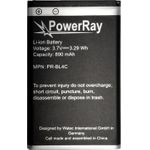 PowerRay Battery PR-BL4C for Nokia 6300, 890 mAh, Bulk (PR-BL4C)