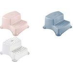 keeeper kids Tritthocker "igor pure", 2-stufig, weiß mit Aufdruck, Tragkraft: 120 kg, mit Anti-Rutsch-Füßen, - 1 Stück (10029100000PP)