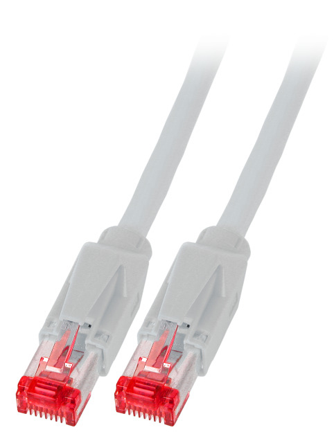 EFB-Elektronik Patch-Kabel CAT 6 PiMf RJ-45 20 cm Halogenfrei Grau
