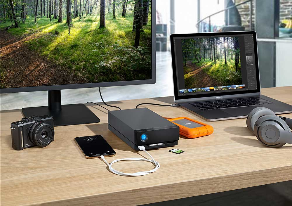 LaCie 1big Dock 8 TB Thunderbolt 3 USB 3.1