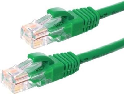 DSIT CAT5e Netzwerkkabel, U/UTP, 0,25 Meter, Grün, 100% Kupfer (DC-53-002)