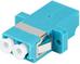 Lanberg Fiber Optic Adapter MM LC/UPC DUPLEX OM3 (FA-LCUP-MD31-0001-TQ)