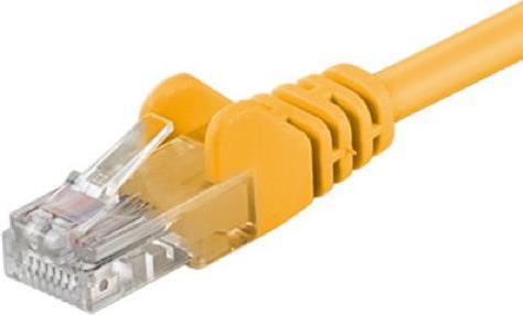 DSIT CAT 5e Netzwerkkabel U/UTP - 0.50 Meter - Gelb - CCA (DC-C57-005)