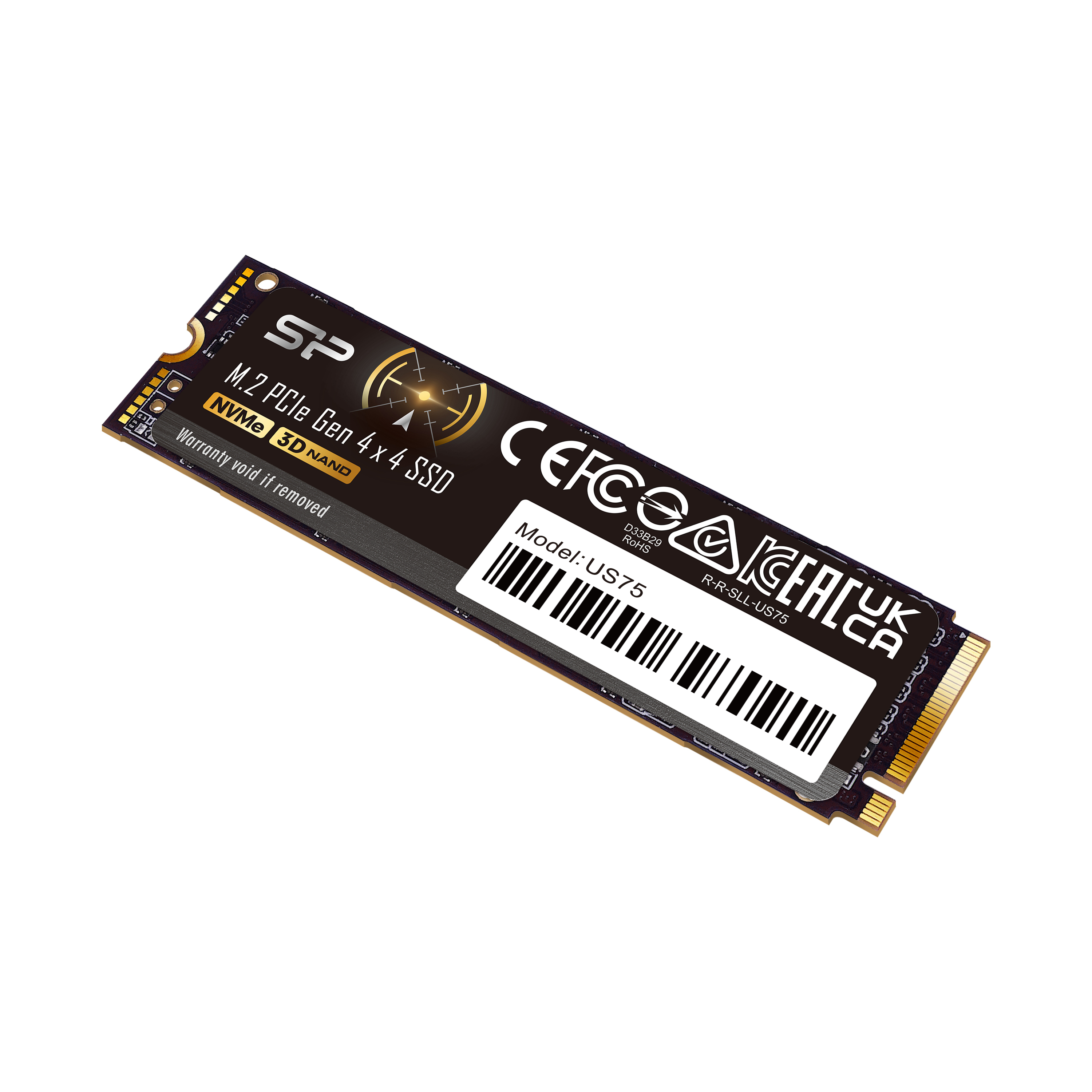 Silicon Power US75 2 TB M.2 PCIe 4.0 x4 NVMe SSD