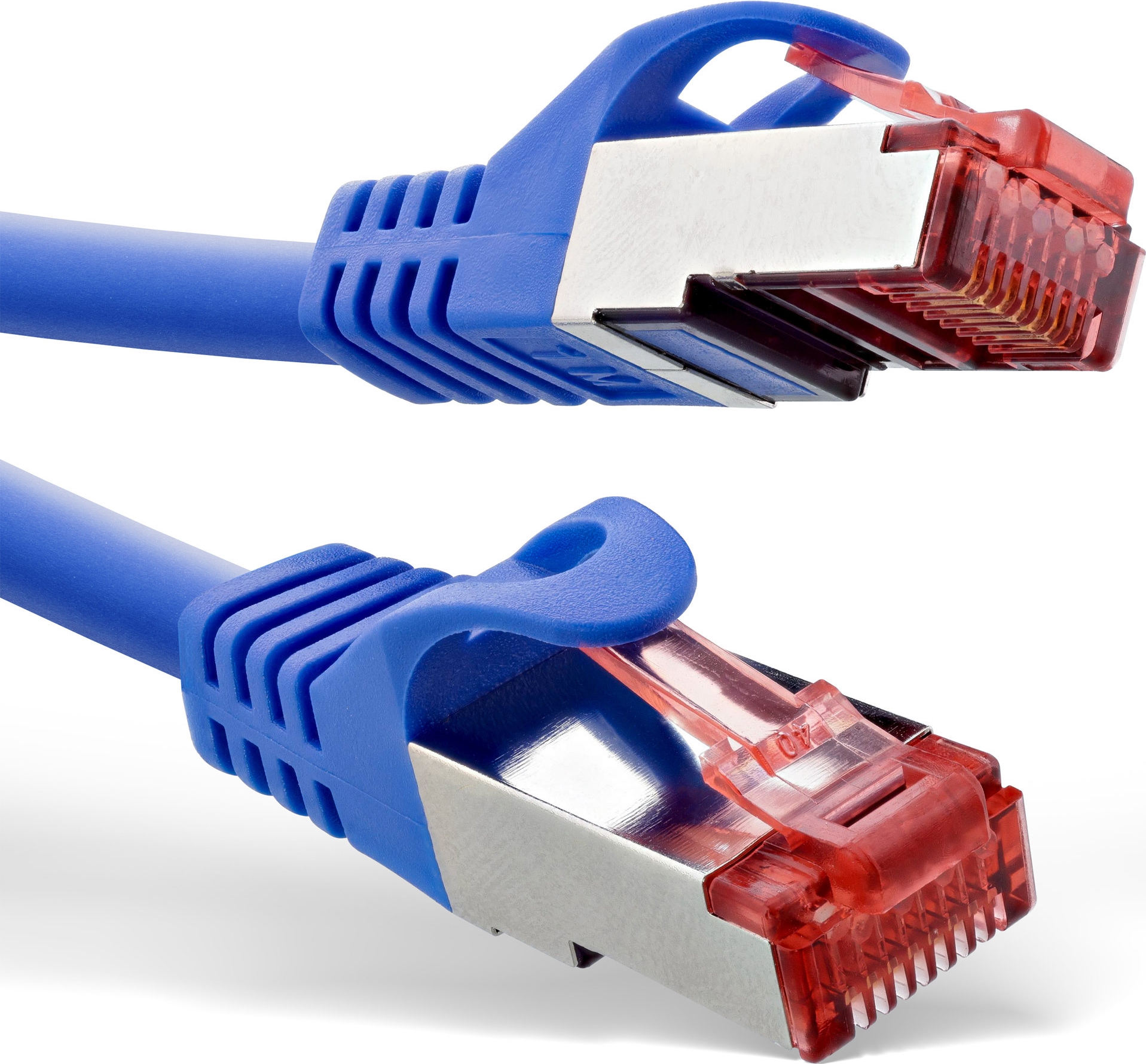 InLine Patchkabel S/FTP (PiMf) Cat.6 2m Blau