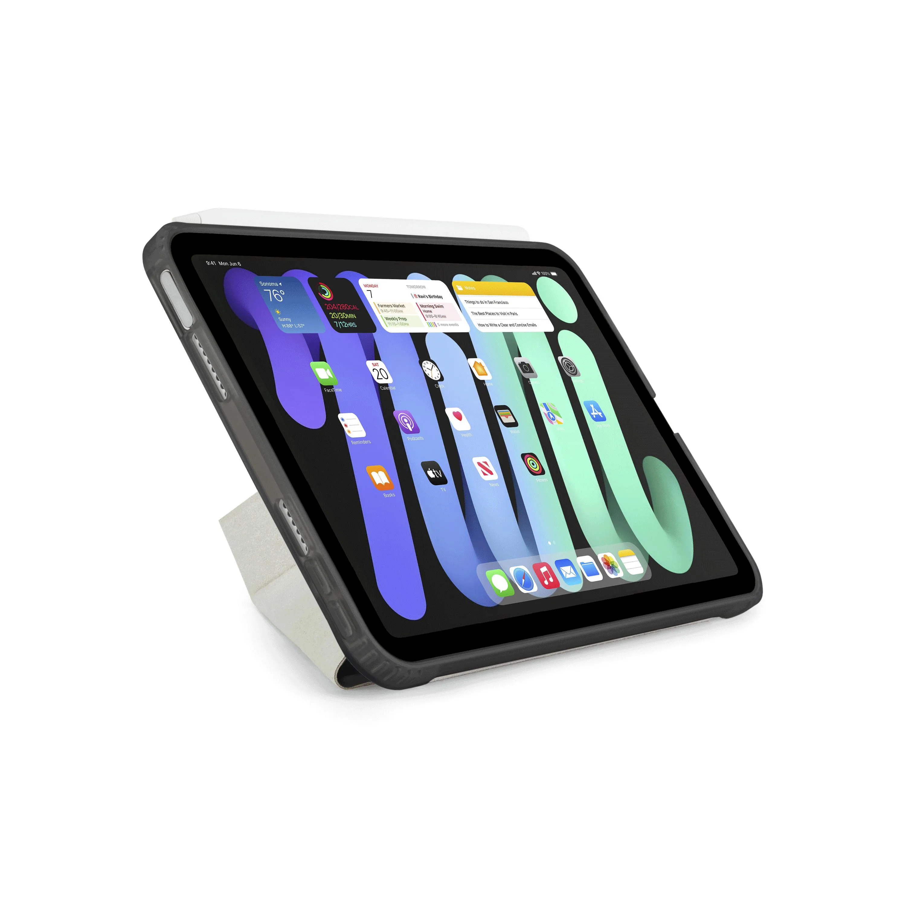 Pipetto Origami No1 Original Case für iPad mini (A17 Pro) 8,3" Schwarz