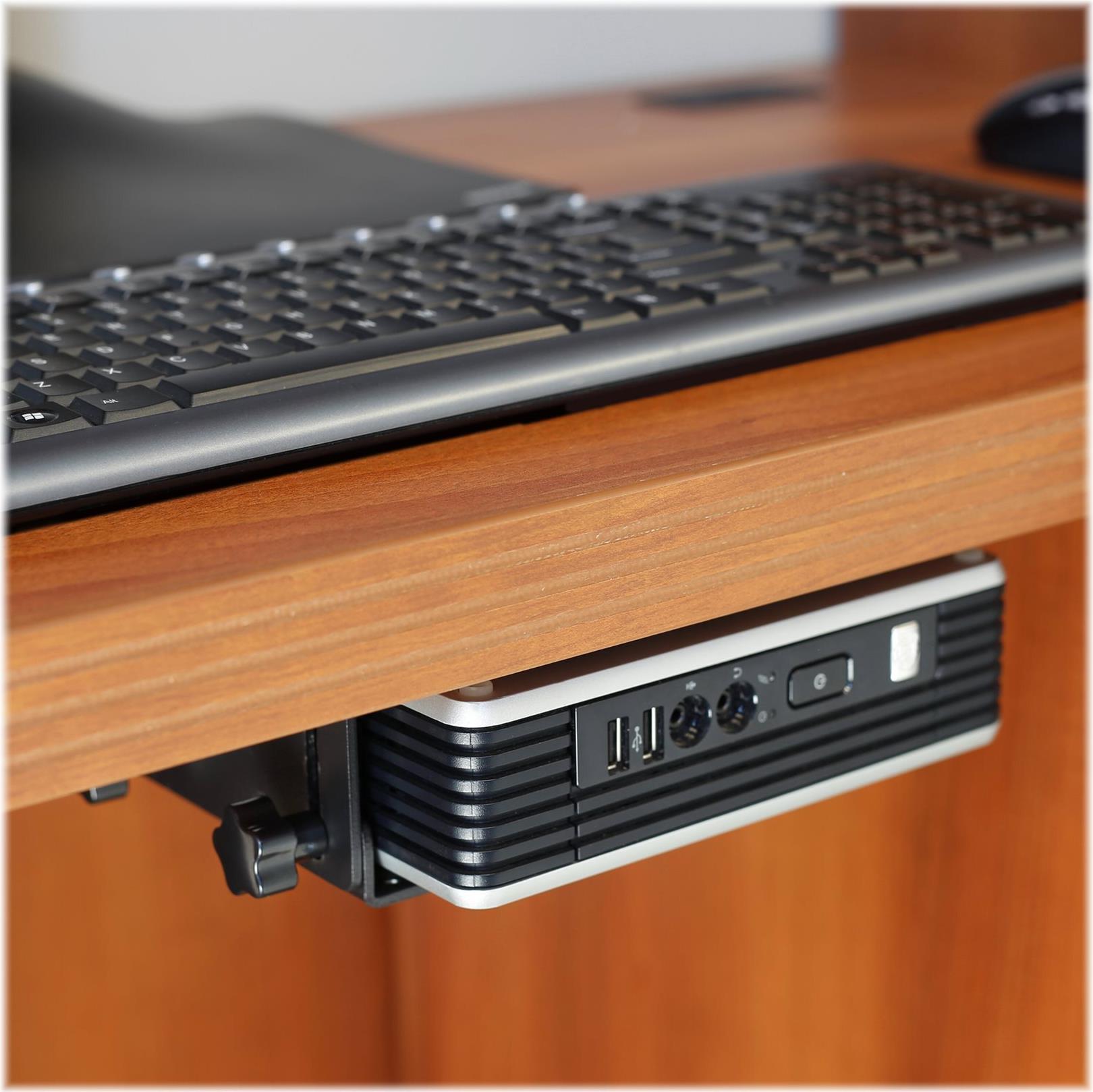 Ergotron 80-107-200 Mini-PC-Montage Schwarz