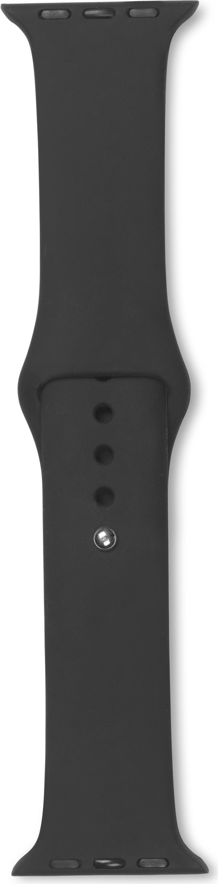 eSTUFF Apple Silicone Watch Band Schwarz Silikon (ES660120)