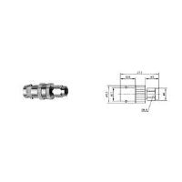 Telegärtner BNC-Adapter BNC-Buchse - SMA-Stecker J01008A0025 1 St. (J01008A0025)