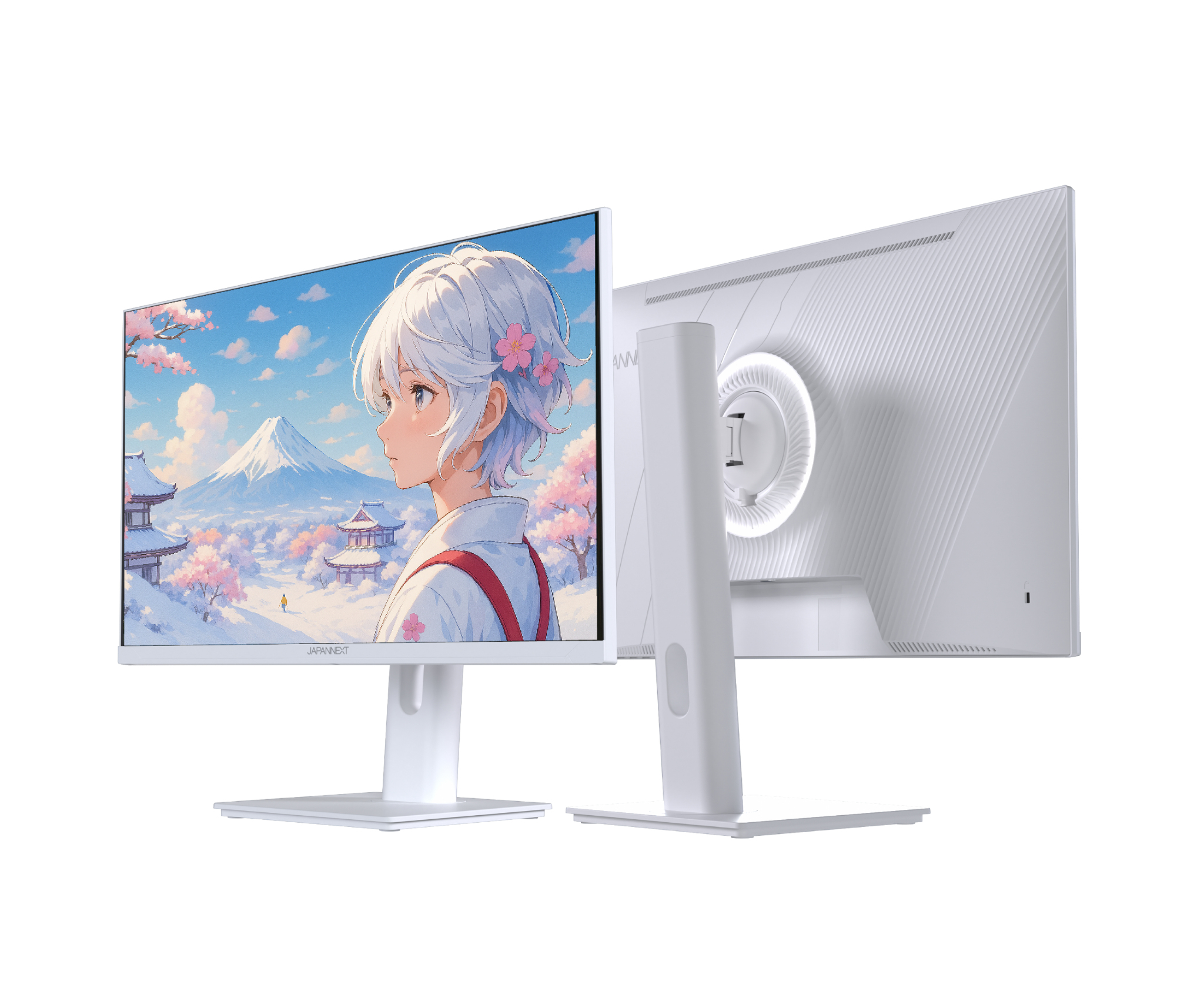 JAPANNEXT JN-I238FHD120F-HSP-W 23,8" Gaming Monitor 1920 x 1080 IPS 120 Hz Weiß