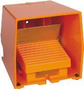 Schneider Electric XPER511 Elektroschalter Fußschalter Orange (XPER511)