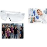 Uvex pure-fit. Produkttyp: Schutzbrille, Empfohlenes Geschlecht: Beide Geschlechter. Produktfarbe: Transparent, Objektivfarbe: Transparent. Material: Polycarbonat (PC), Objektivmaterial: Polycarbonat. Gewicht: 19 g. Menge pro Packung: 1 Stück(e) (9145014)