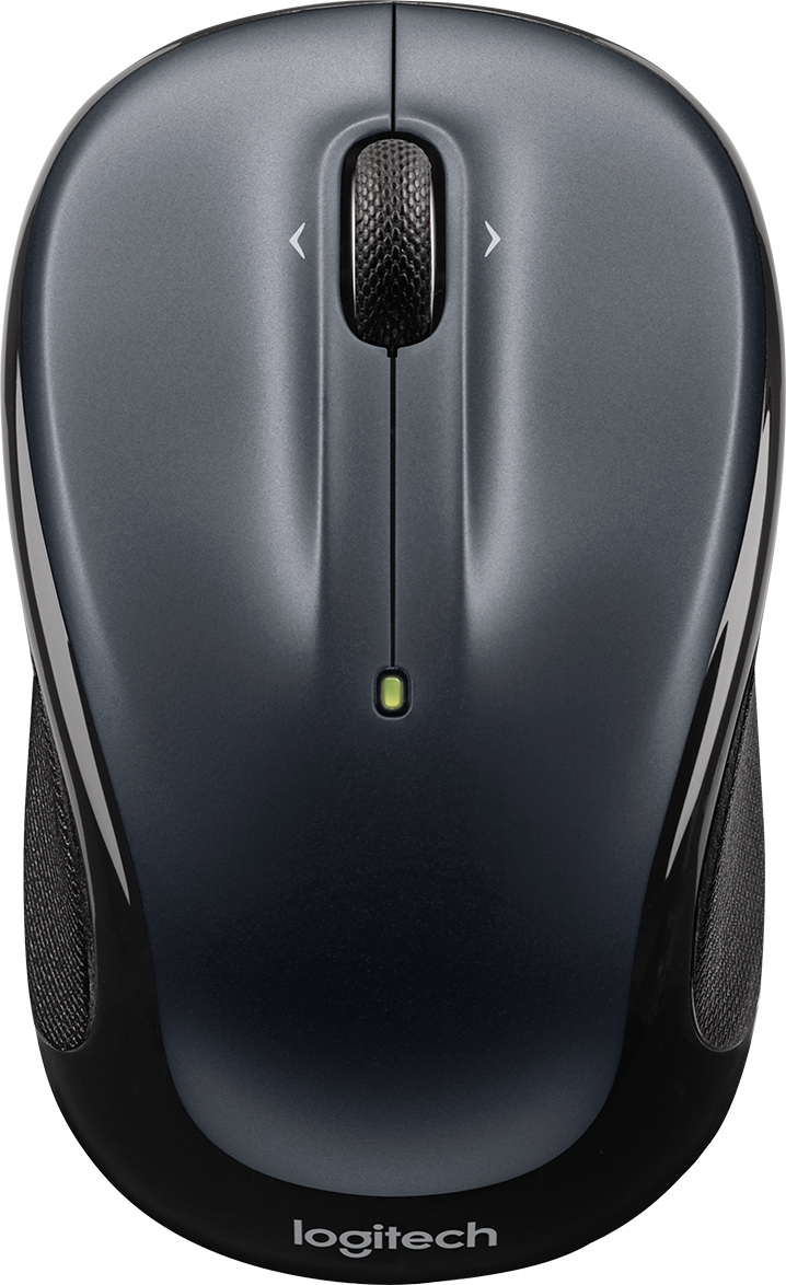 Logitech M325s Kabellose Maus 2.4 GHz Dunkelgrau