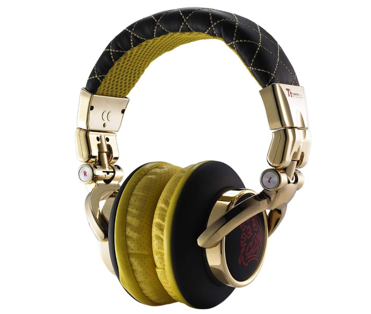 Thermaltake eSPORTS Dracco Signature Chao Streetware Headset gold/schwarz (HT-DRS007OEBL)