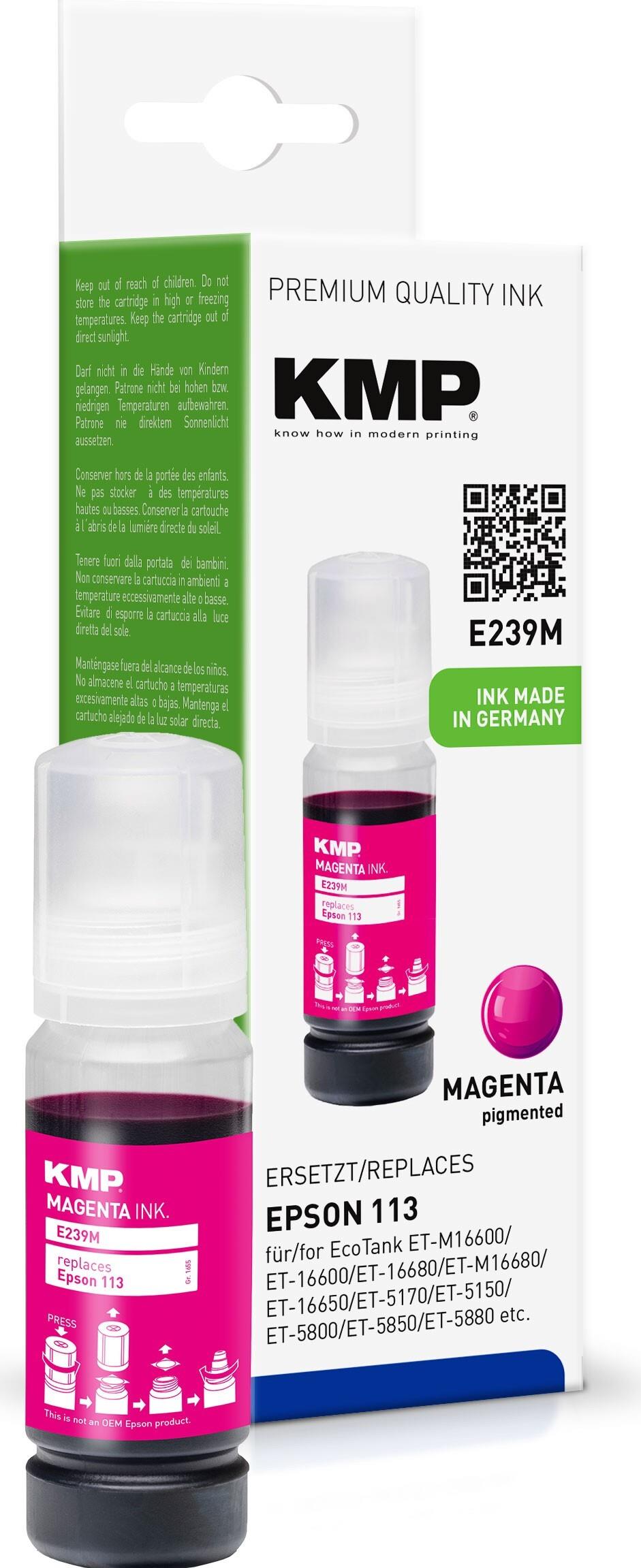 KMP 1655,0006 Druckerpatrone 1 Stück(e) Kompatibel Magenta (1655,0006)