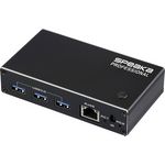 SpeaKa Professional HDMI 2.1 Slim KVM 2X1 USB3.0+IR, Black HDMI-Switch HDMI 3840 x 2160 Pixel (SP-13724440)