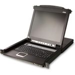 ATEN CL5708M US KVM-Switch 8-Port 17"-LCD Single Rail (PS/2-USB VGA) US-Layout (CL5708M-ATA-AG)
