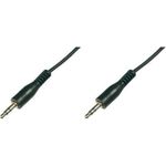 ASSMANN WSW Klinke Audio Anschlusskabel [1x Klinkenstecker 3.5 mm - 1x Klinkenstecker 3.5 mm] 2.50 m Schwarz ASSMANN WSW (AK-510100-025-S)