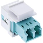 LWL Keystone Snap-in Kupplung weiß (89988B)