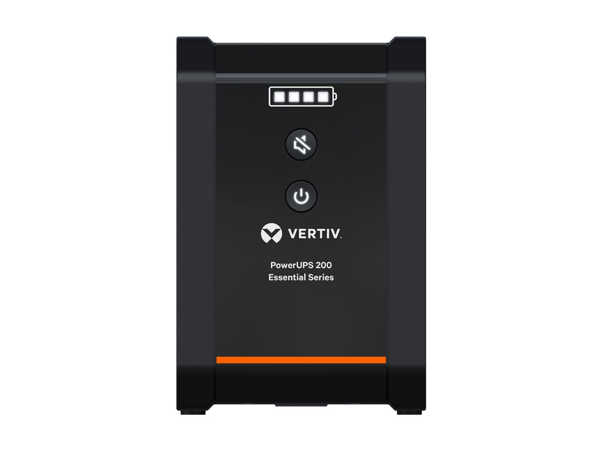 Vertiv Essential Series USV PSA6E-1000IT-IEC 1000 VA 525 W Line-Interactive Schwarz
