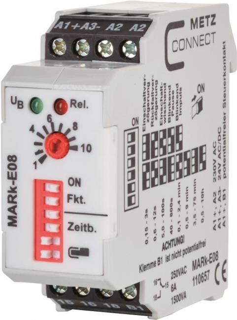 METZ CONNECT 110657 Leistungsrelais Weiß (110657)