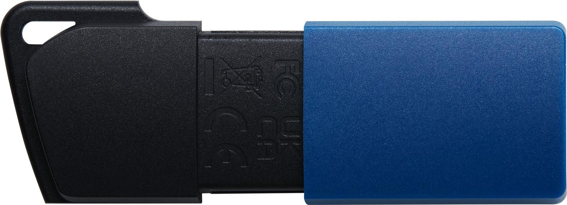 Kingston DataTraveler Exodia M 64 GB USB 3.2 Gen 1 Schwarz + Blau
