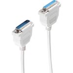 shiverpeaks ®-BASIC-S--SUB-D Verlängerung, 25-pol. Sub D-Stecker auf 25-pol. Sub D-Kupplung, mit Schnapphauben, 5,0m (BS78022-5)
