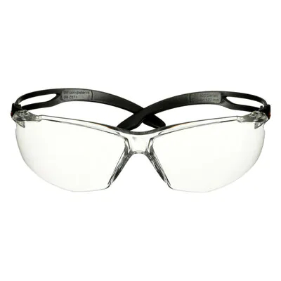 3M SecureFit 500 Schutzbrille SF501SGAF-BLK Transparent Schwarz