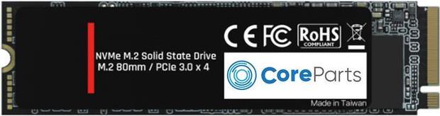 CoreParts CPSSD-M.2NVME-512GB Internes Solid State Drive M.2 PCI Express 3.0 SLC NVMe (CPSSD-M.2NVME-512GB)