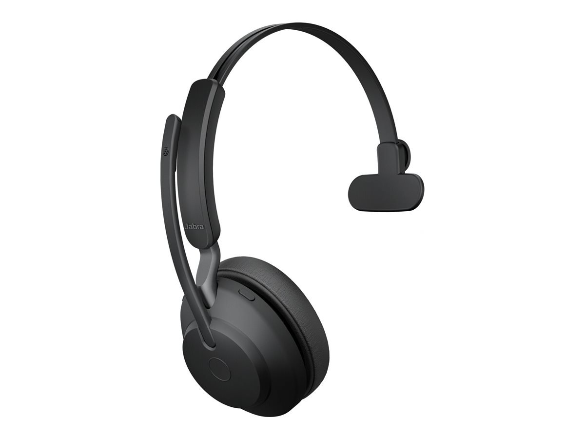 Jabra Evolve2 65 UC Mono On-Ear Headset Schwarz