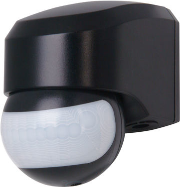 Kopp 823705014. Sensor-Typ: Infrarotsensor, Übertragungstechnik: Verkabelt, Distanzerfassung: 12 m. Befestigungstyp: Wand, Produktfarbe: Schwarz, Internationale Schutzart (IP-Code): IP44. Energiequelle: AC, Eingangsspannung: 230 V, Eingangsfrequenz: 50 Hz (823705014)