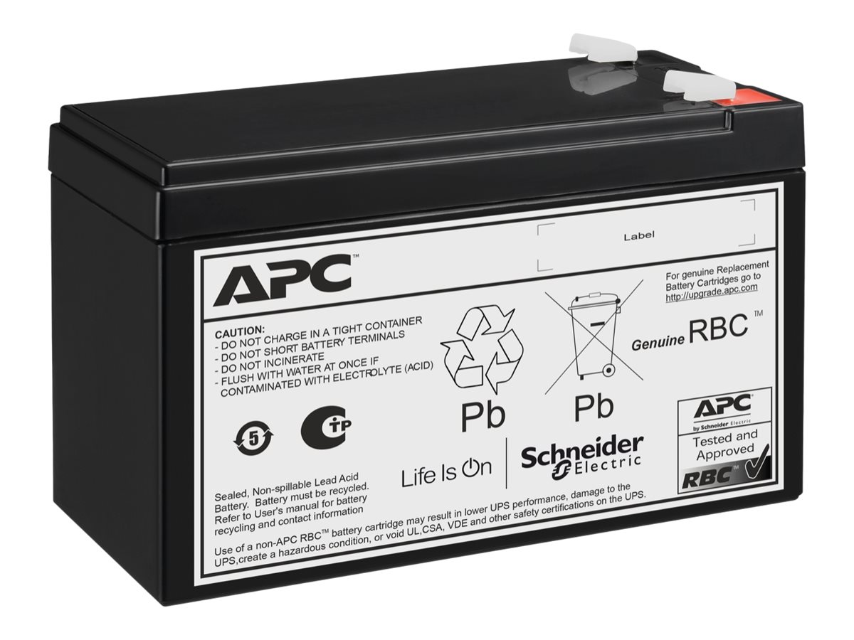 APC Replacement Battery Cartridge #176 24 V Schwarz