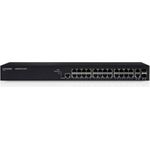 Lancom Systems LANCOM GS-2326P+ Managed Layer-2-Switch mit 26 Ports, 24 PoE Gigabit Ethernet-Ports (Leistung max. 185 W nach 802.3af/at) und 2 Combo-Ports (TP/SFP), 52 GBit/s Durchsatz, Energiesparfunktion nach 802.3az, IPv6-/IPv4-Unterstützung, 4.000 aktive VLANs, QoS, TACACS+ (61481)