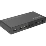 MicroConnect KVM / Video / Audio Switch (MC-HDMIKVM0201-4K)