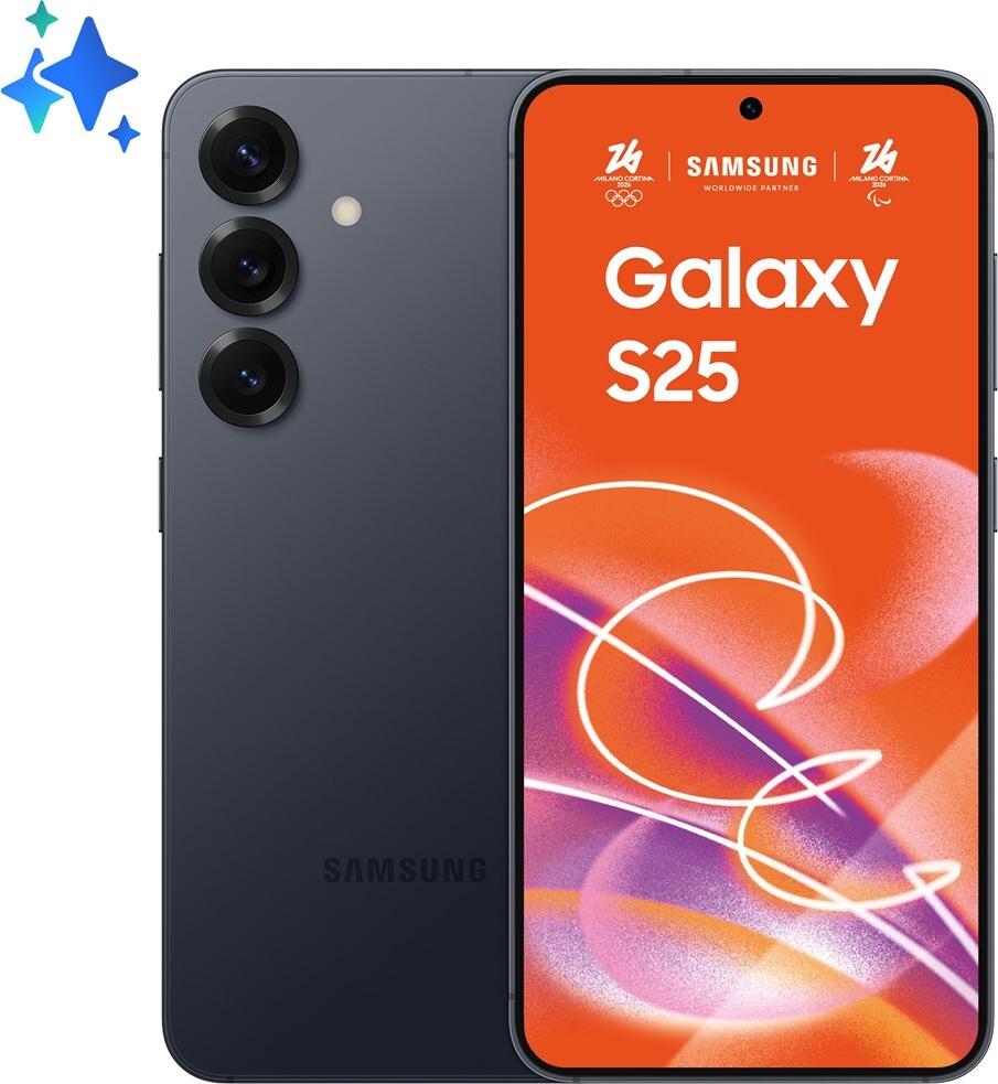 Samsung Galaxy S25 5G Smartphone 12 GB RAM 256 GB 6,2" Blue Black