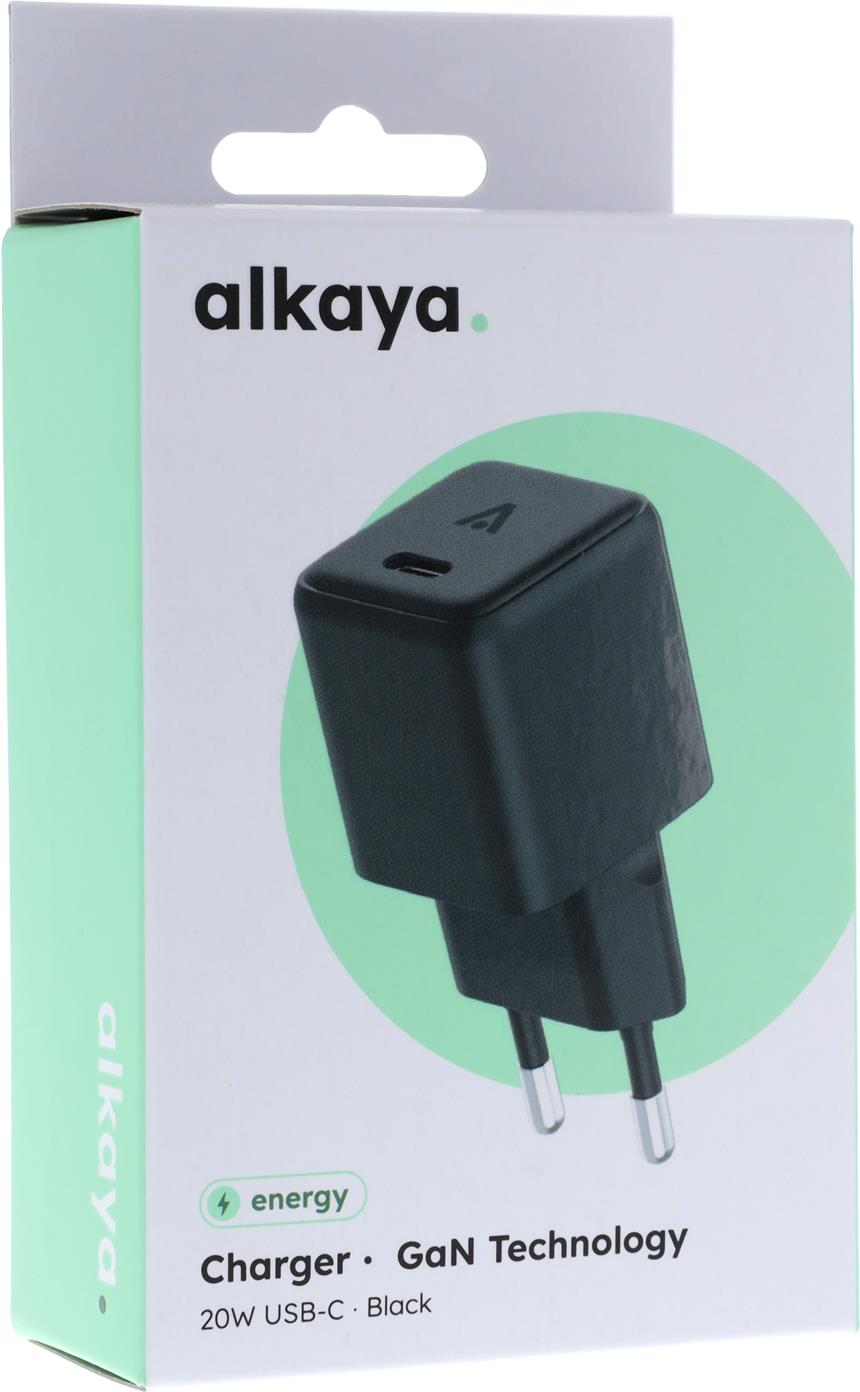 alkaya NEXUS-Laderät mit GaN-Technologie 20W schwarz (CR-50001)