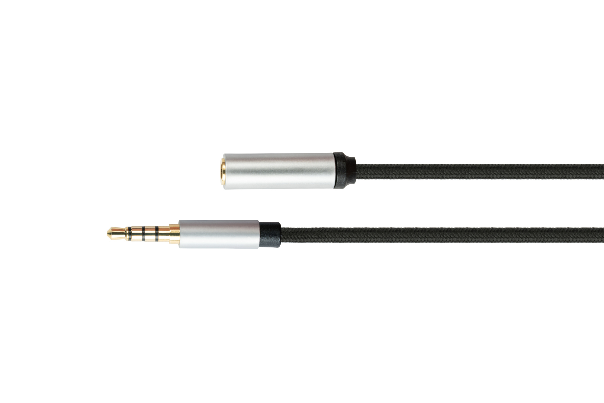PYTHON GC-M0240 Audio-Verlängerungskabel 3 m 3,5mm Schwarz