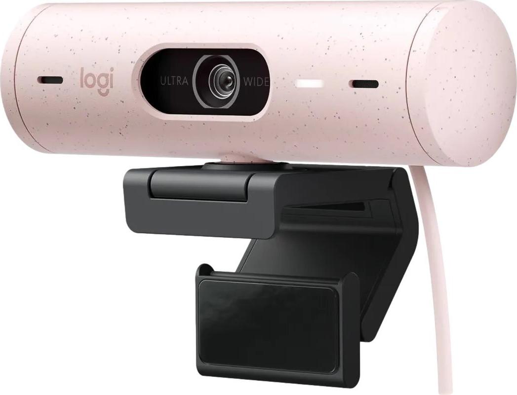 Logitech Brio 500 Webcam 4 MP 1920 x 1080 Pixel USB-C Rosé