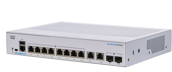 Cisco Business 350 Series 350-8T-E-2G (CBS350-8T-E-2G-EU)