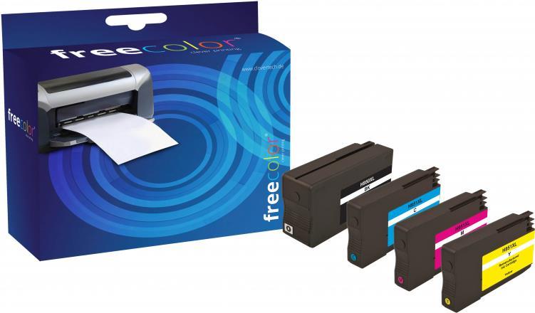 FREECOLOR - Ink - HP OfficeJet Pro 251 dw MultiPack bkcmy HP OfficeJet Pro 251 dw,HP OfficeJet Pro 276 dw,HP OfficeJet Pro 8100 ePrinter,HP OfficeJet Pro 8600 e-All-in-One,HP OfficeJet Pro 8600 Plus e-All-in-One,HP OfficeJet Pro 8600 Premium e-All-in-One (HP43AE-INK4-FRC)