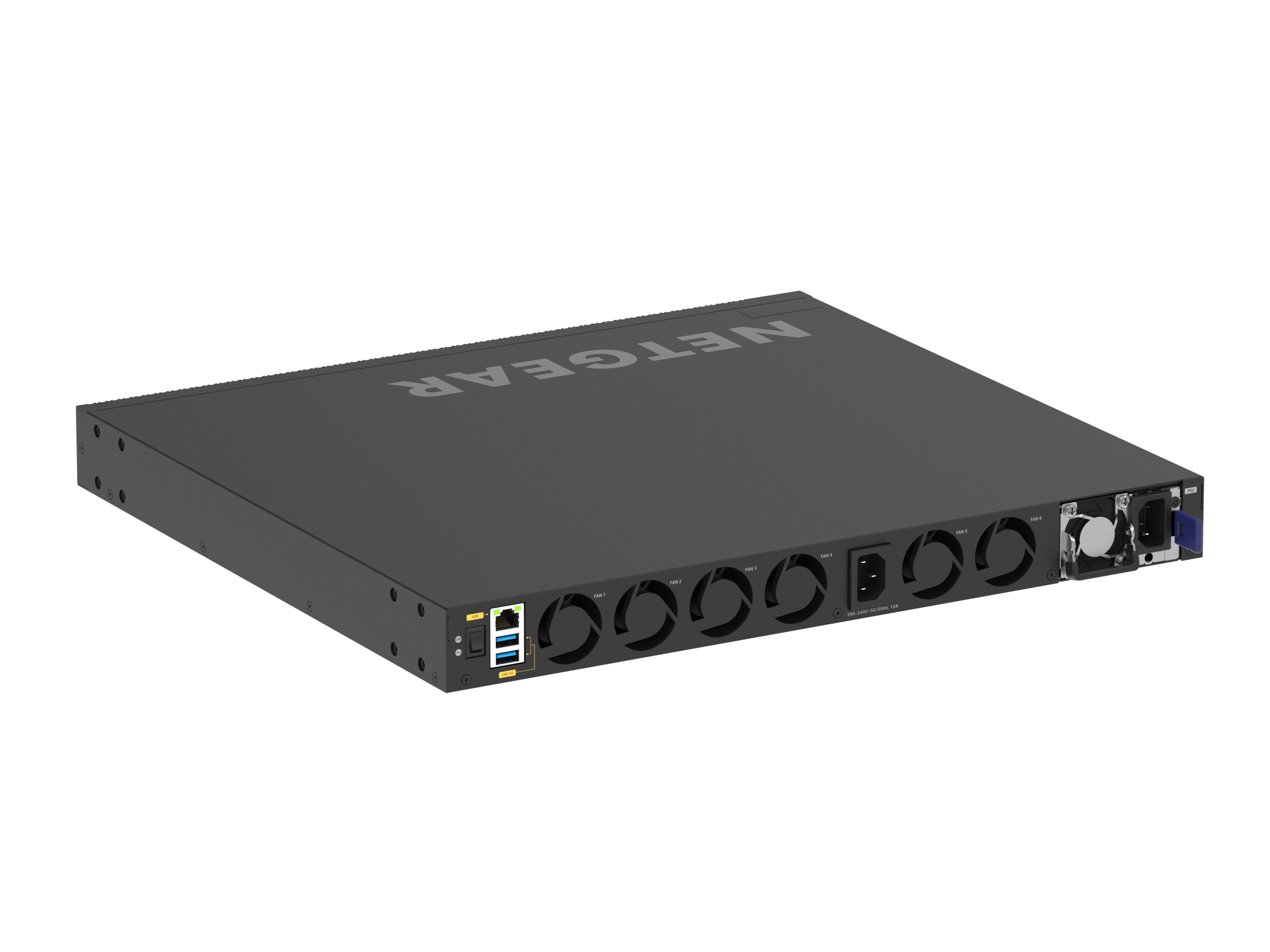 NETGEAR AV Line M4350-36X4V Managed Switch, 40 Ports, PoE++, Schwarz
