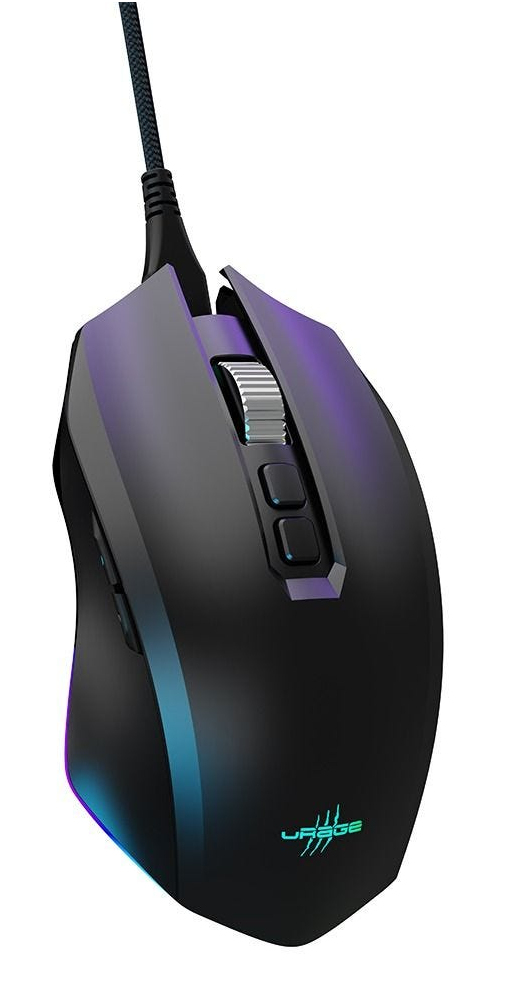 uRage Gaming-Maus Reaper 800 8K USB Typ-C 26000 DPI Schwarz