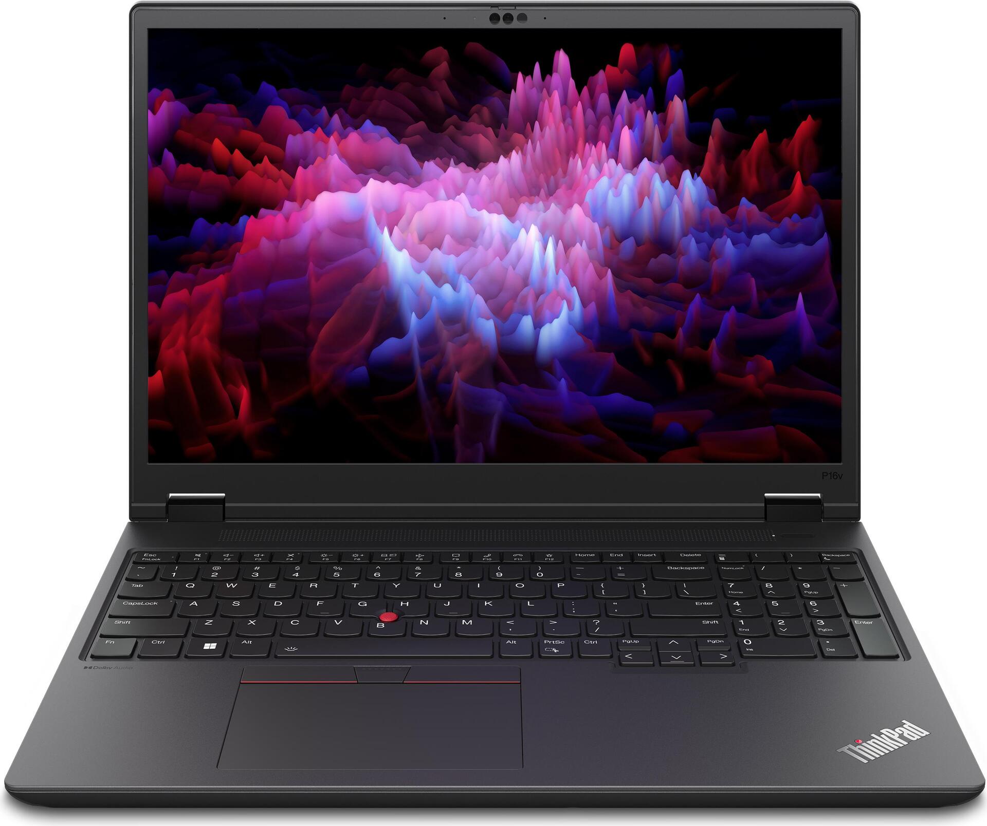 Lenovo ThinkPad P16v Gen 2 (Intel) Intel Core Ultra 9 185H 40,6 cm (16") WUXGA 32 GB DDR5-SDRAM 1 TB SSD NVIDIA RTX 3000 Ada Wi-Fi 6E (802.11ax) Windows 11 Pro Schwarz (21KX001QGE)