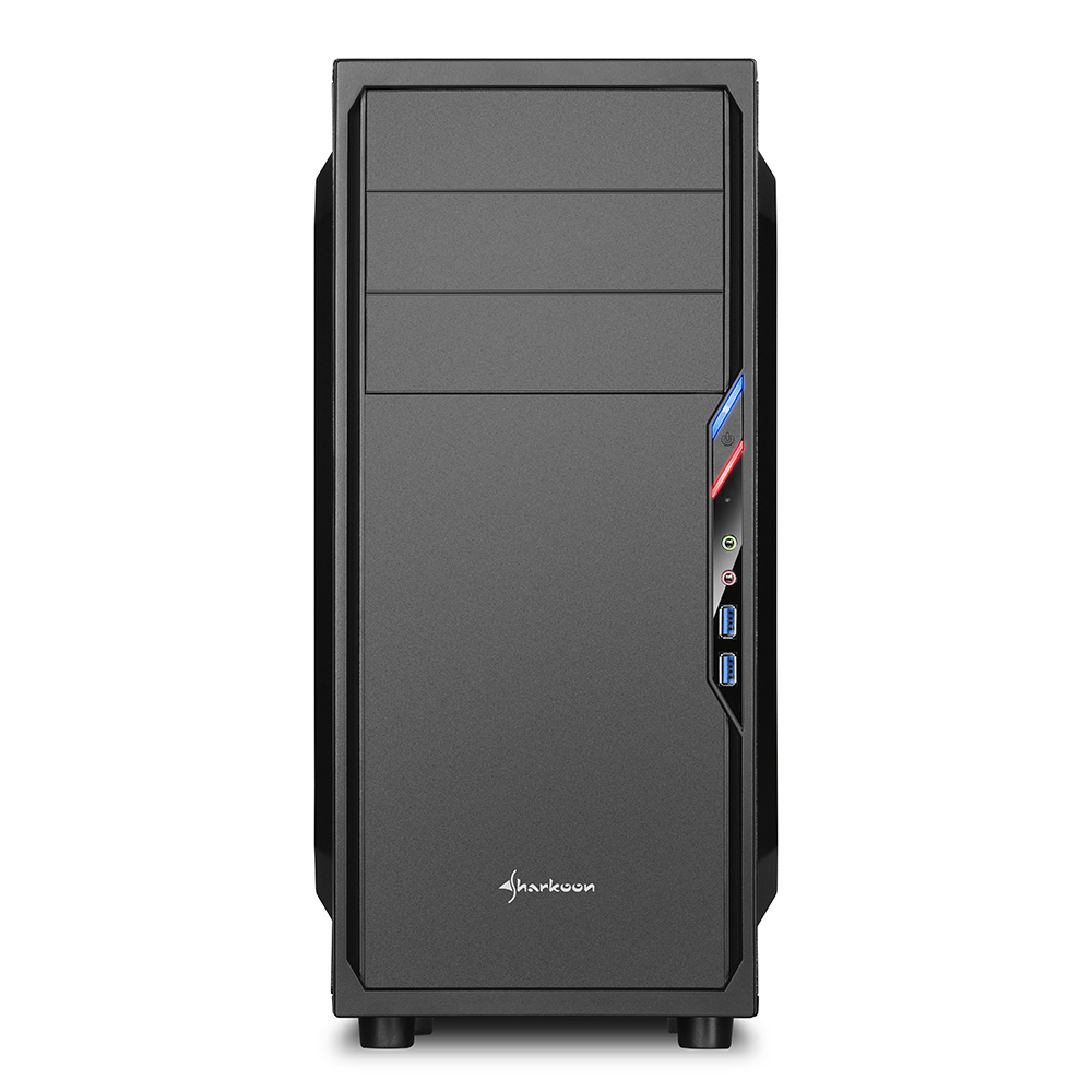 Sharkoon VS4-V Midi Tower Schwarz