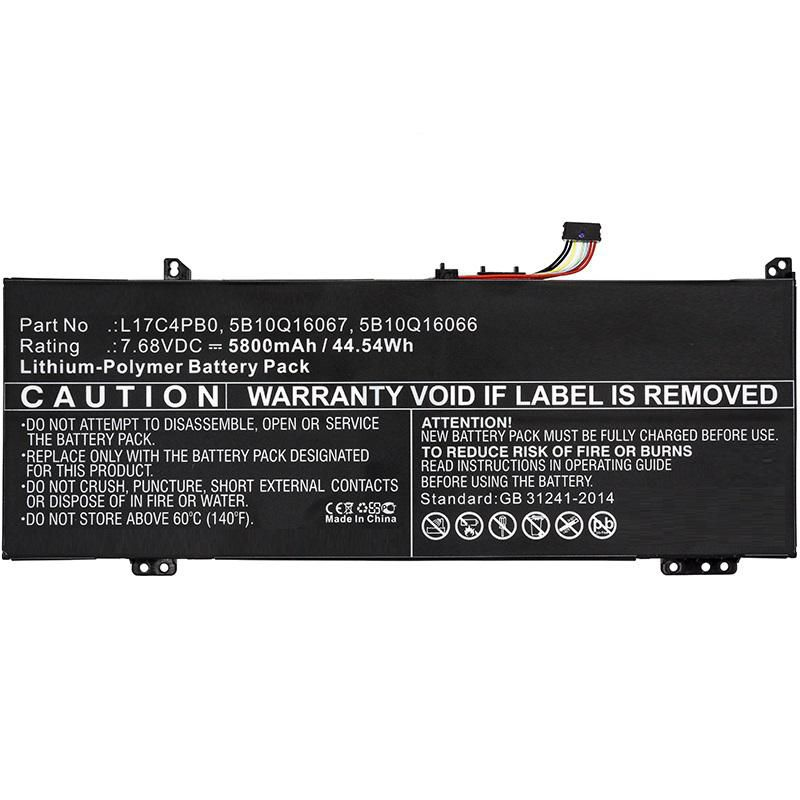 CoreParts MBXLE-BA0191 Laptop-Batterie 5800 mAh 45 Wh Schwarz