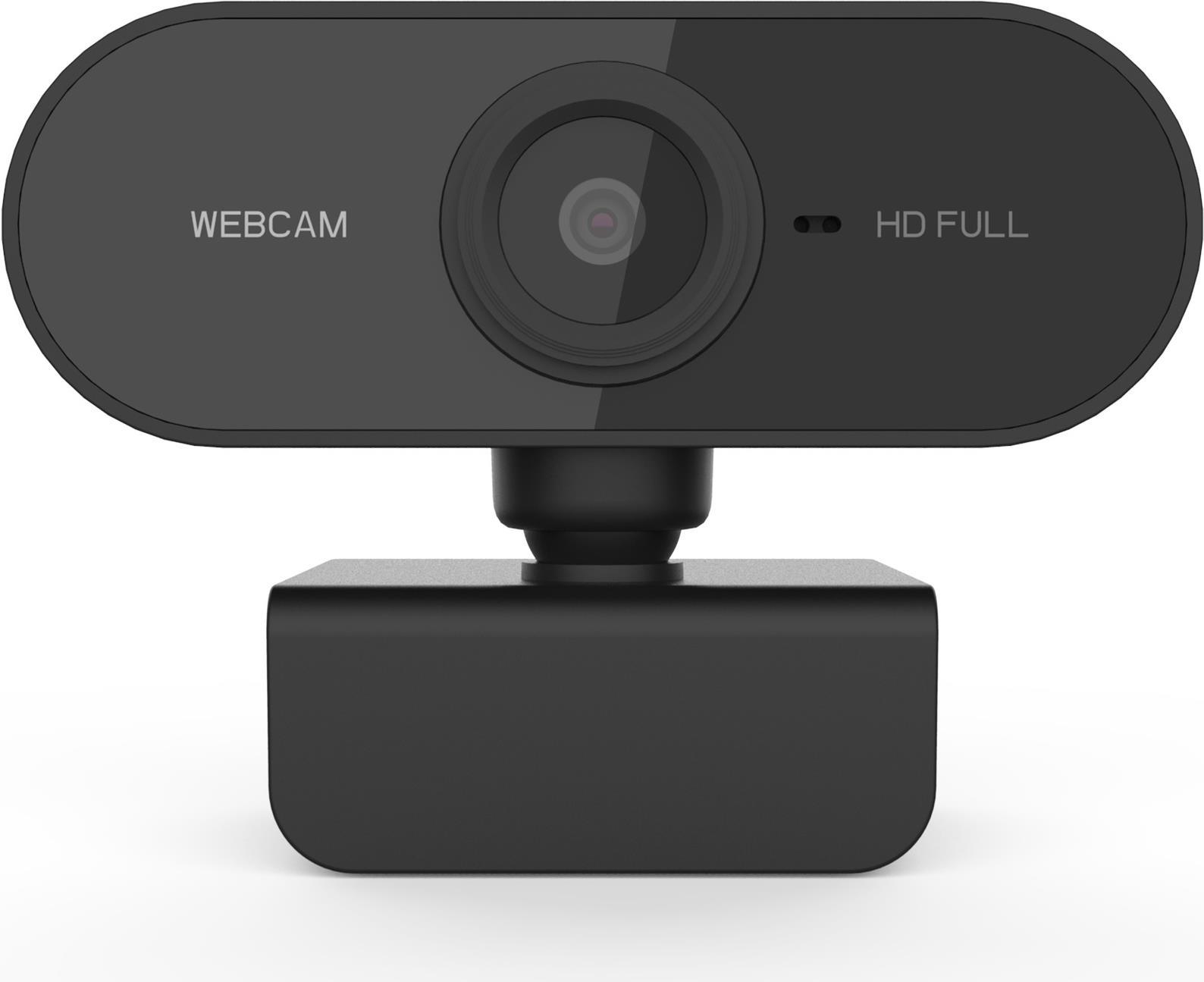 Denver WEC-3001 Webcam 1 MP 1920 x 1080 Pixel USB Schwarz (123070000000)
