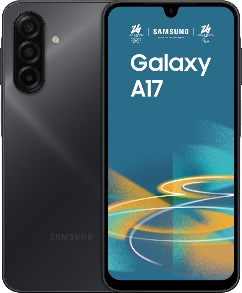Samsung Galaxy A17 A175 4G Smartphone 128GB 4GB RAM Schwarz Triple-Kamera 5000mAh (SM-A175FZKBEUE)