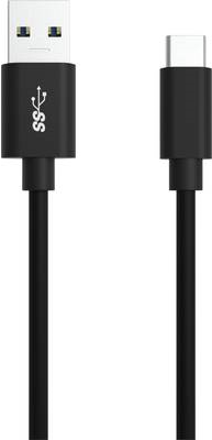 Ansmann 1700-0081 USB Kabel 2 m 2.0/3.2 Gen 1 (3.1 Gen 1) USB A USB C Schwarz (1700-0081)