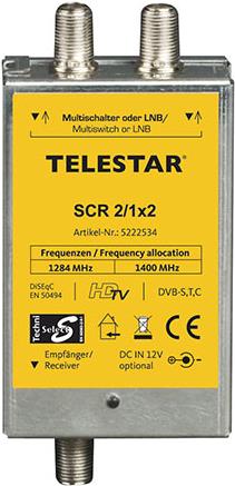 TELSKY TELESTAR SCR 2/1x2 Multischalterableitung in eine Twinlösung (5222534)
