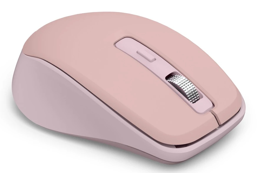 Hama WM-450 Multi-Device-Maus Kabellos Optisch 1600 DPI 7 Tasten Pink